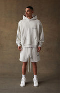 ESSENTIALS Dark Oatmeal Shorts
