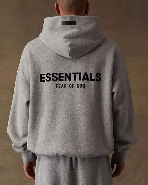 ESSENTIALS Light Oatmeal Hoodie