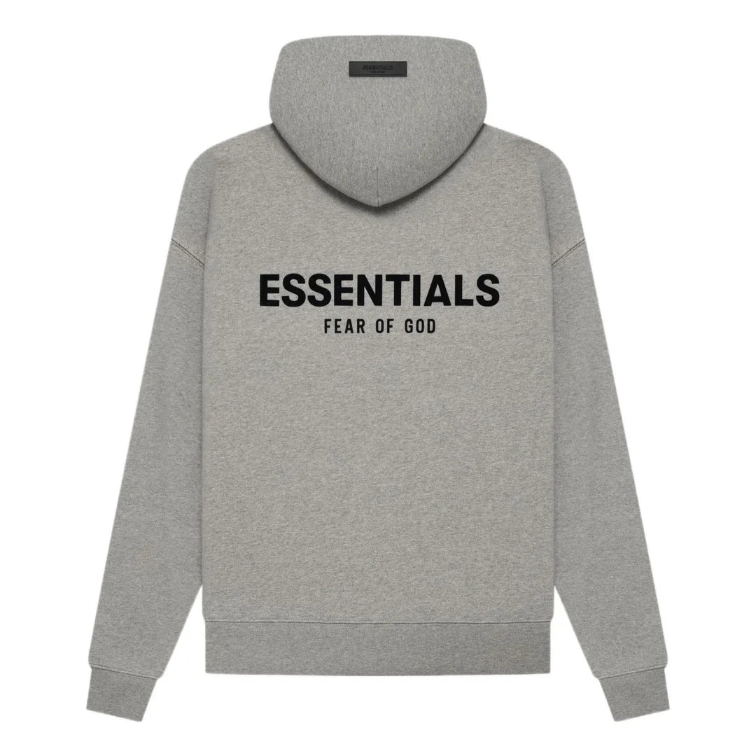 ESSENTIALS Dark Oatmeal Hoodie